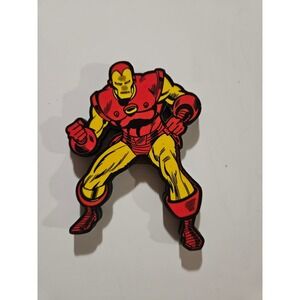 Marvel Iron‎ Man Magnet, Retro Comic Book Style Superhero Fridge Decor